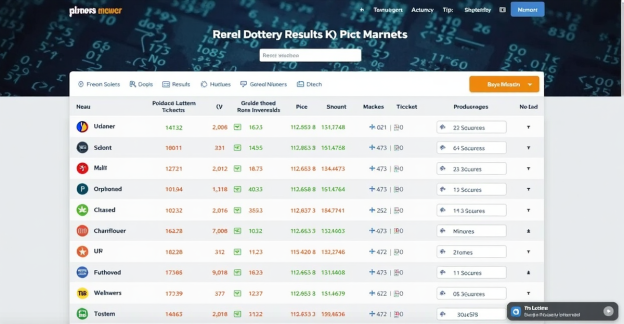 Tampilan hasil keluaran togel lengkap semua pasaran